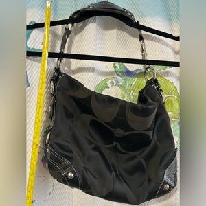 Coach Black Hobo Bag